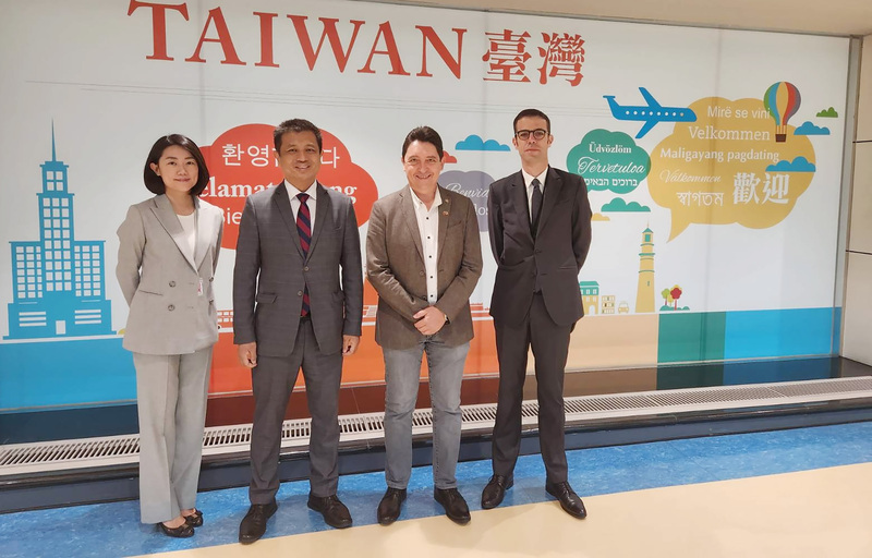 Troisième visite du sénateur français Olivier Cadic à Taïwan