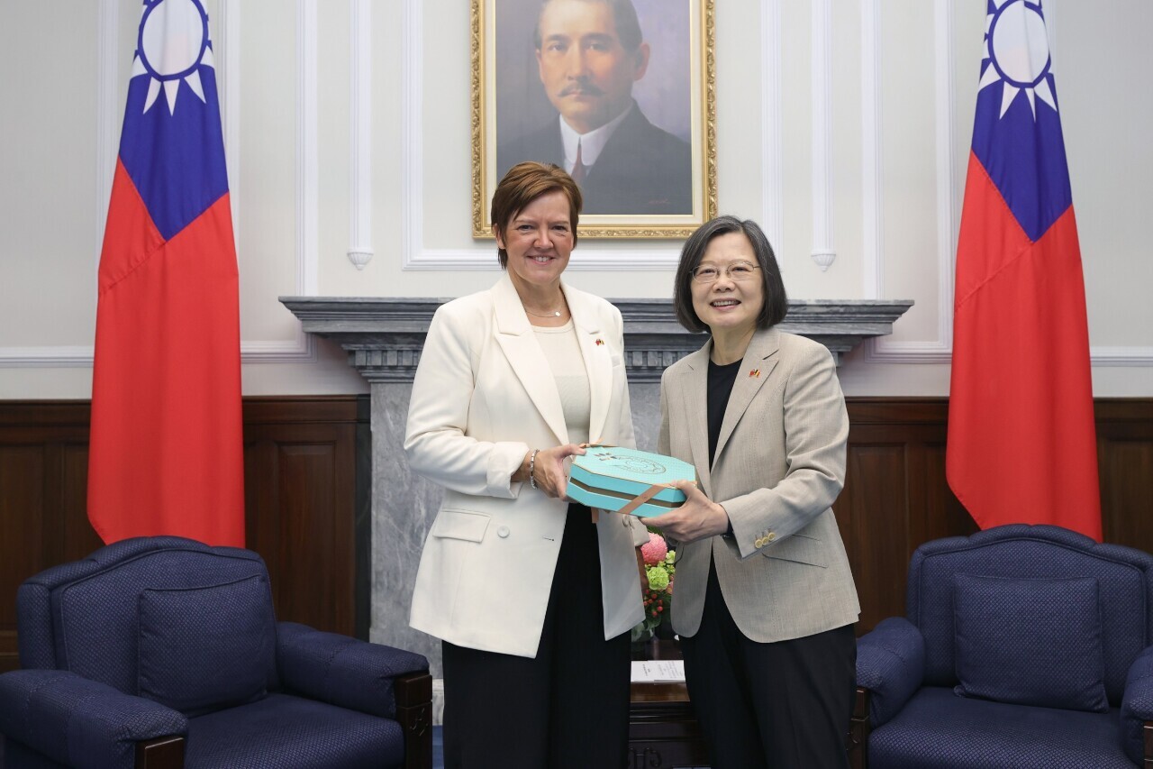 La présidente taïwanaise souhaite une coopération renforcée avec la Belgique