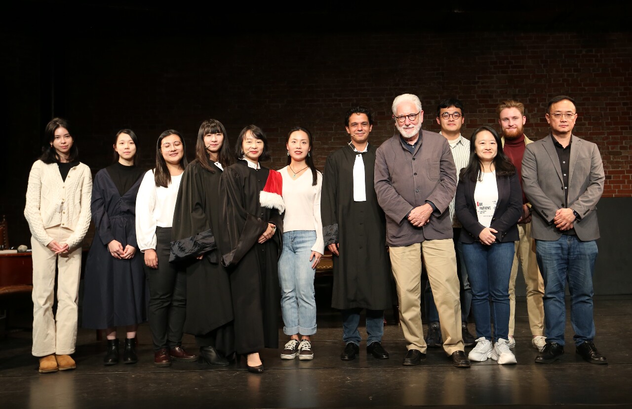 Participants au Tribunal pour les générations futures lors de la Nuit des Idées 2023 à Taipei (photo : Bureau français de Taipei)