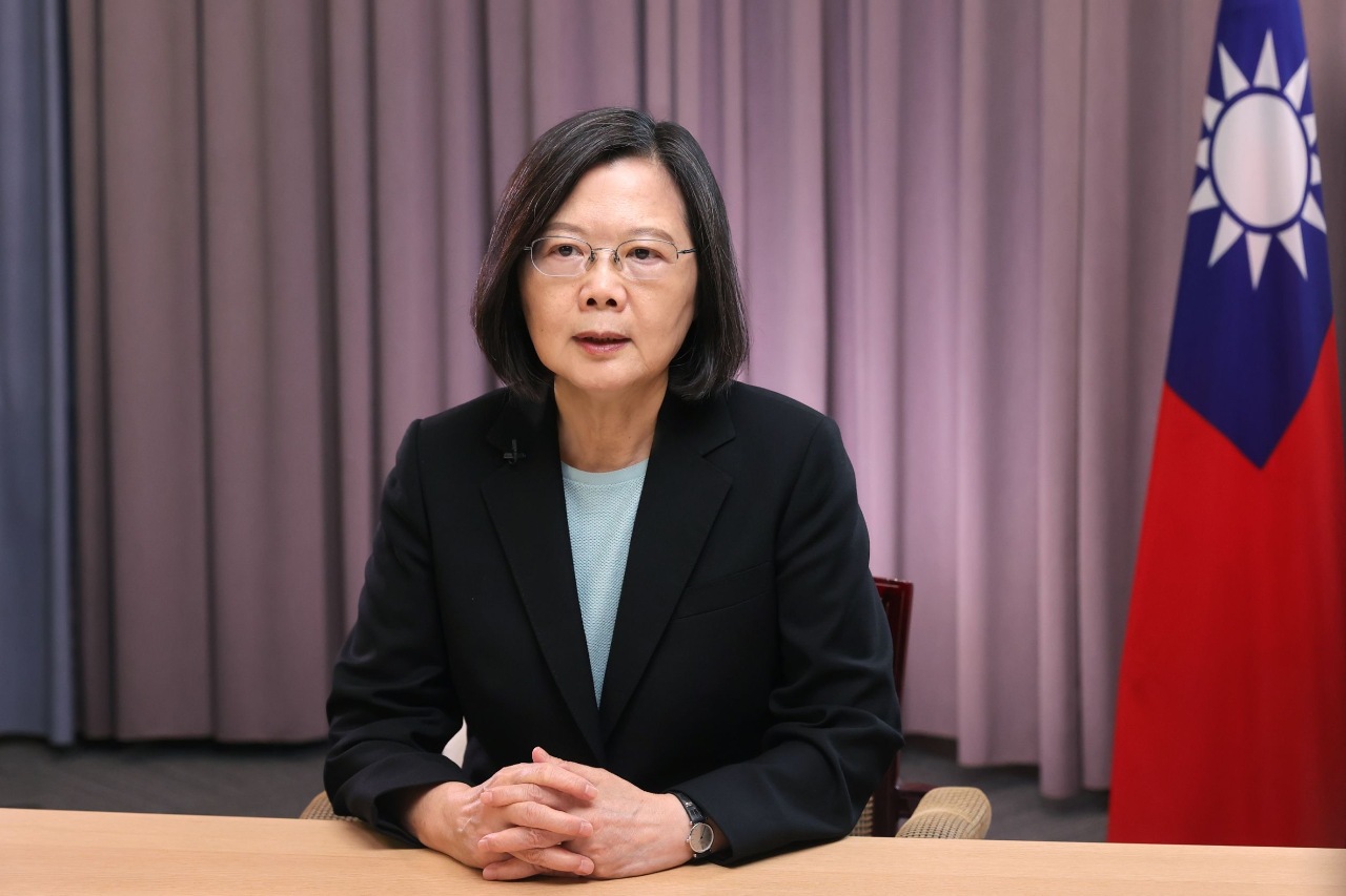 Tsai Ing-wen affirme que la Chine est trop 