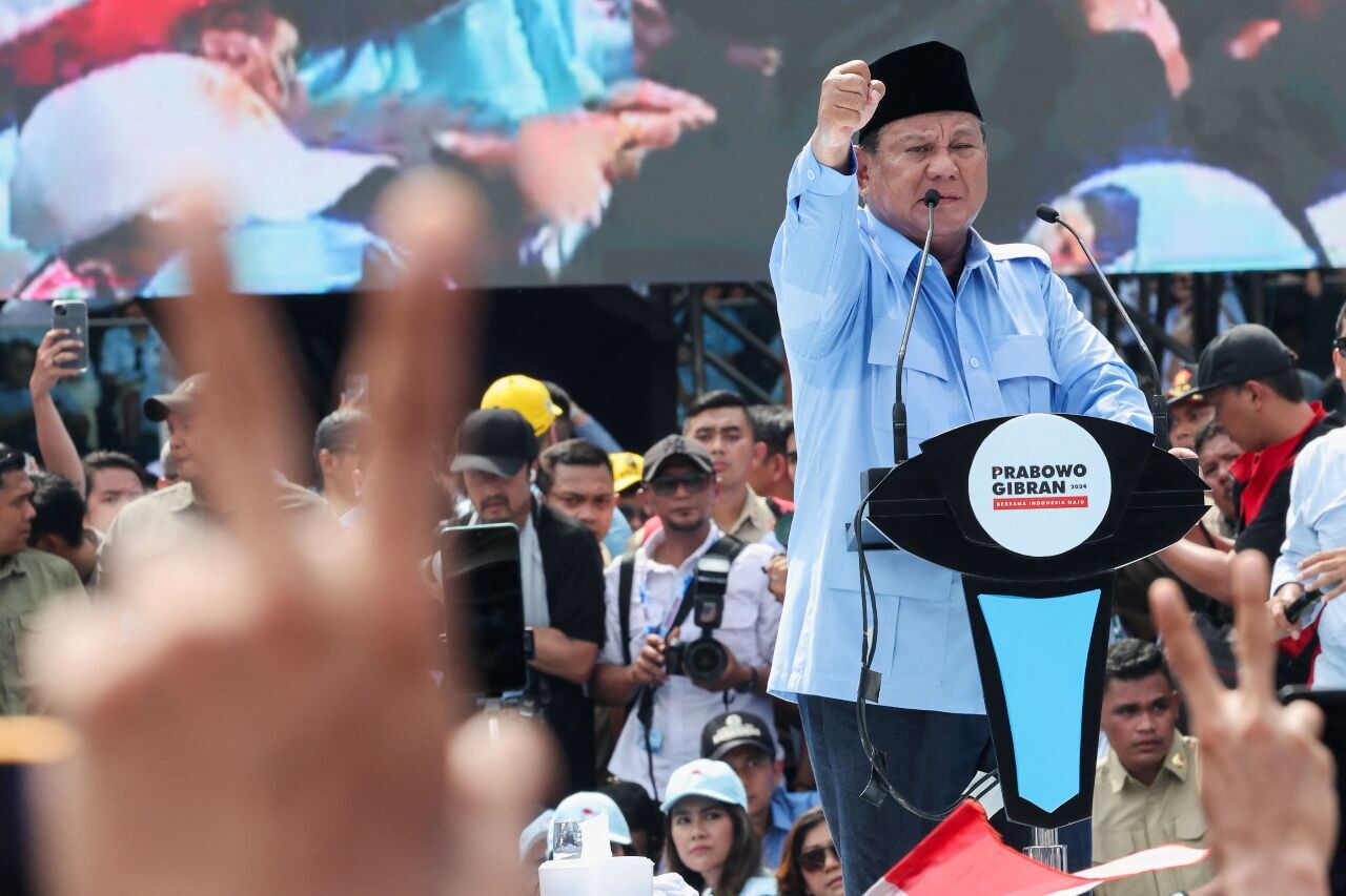 Elections en Indonésie : l'ex-général Prabowo Subianto revendique la victoire (Image : Reuters)