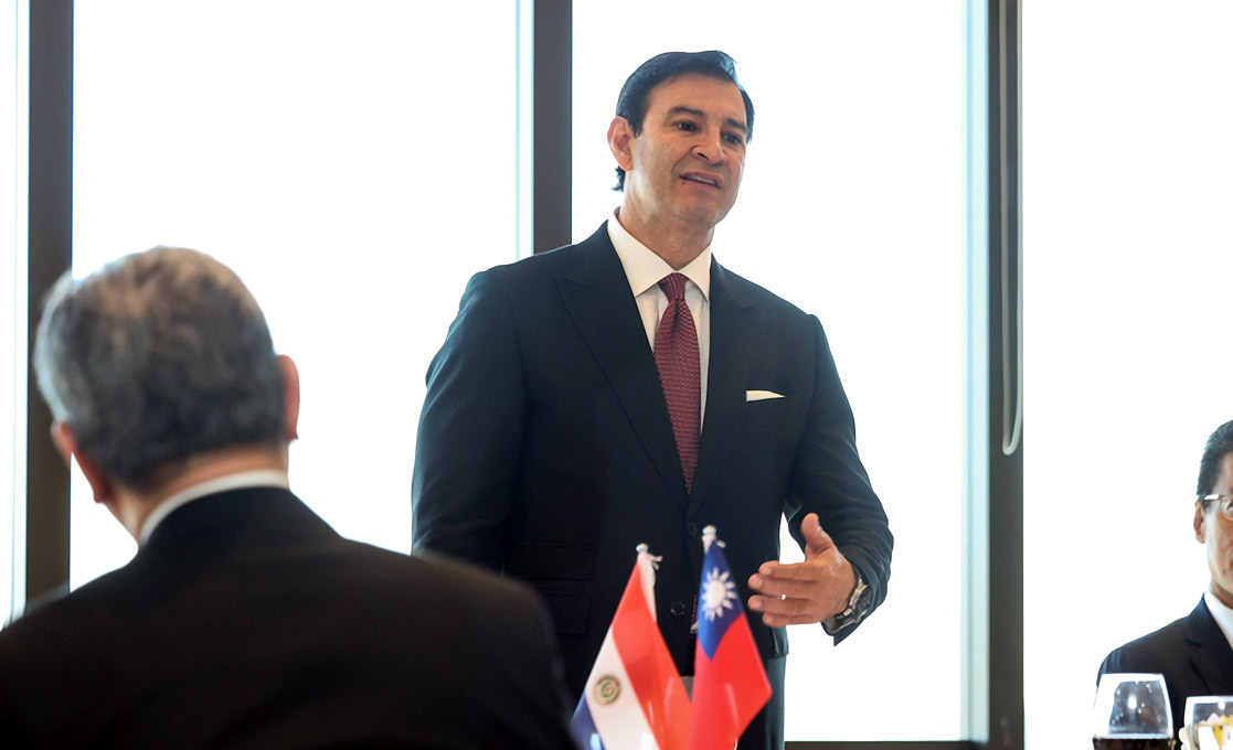 Le président du Sénat paraguayen en visite à Taïwan