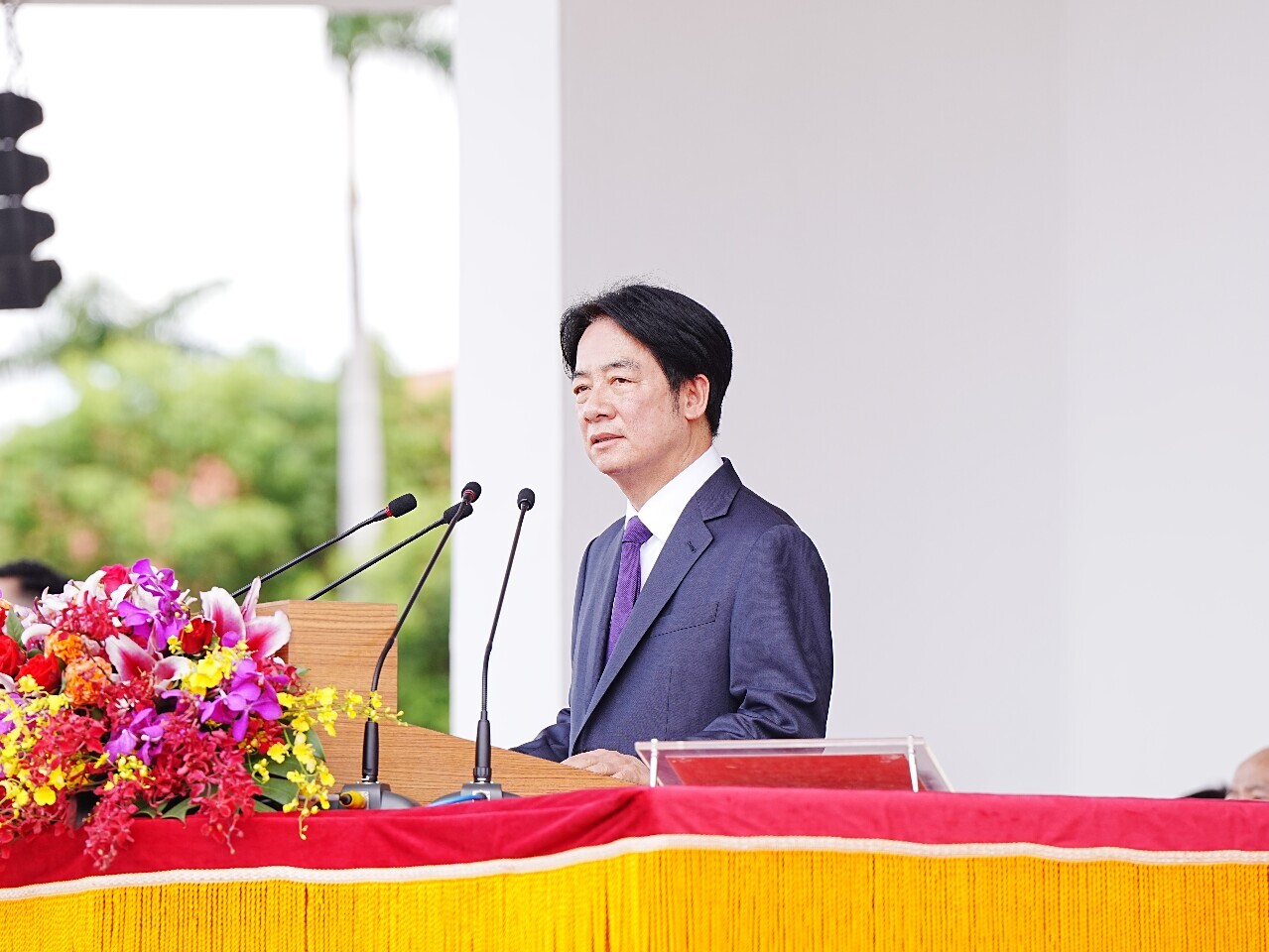 Le président Lai Ching-te participe à la commémoration du centenaire de l’Académie militaire Whampoa