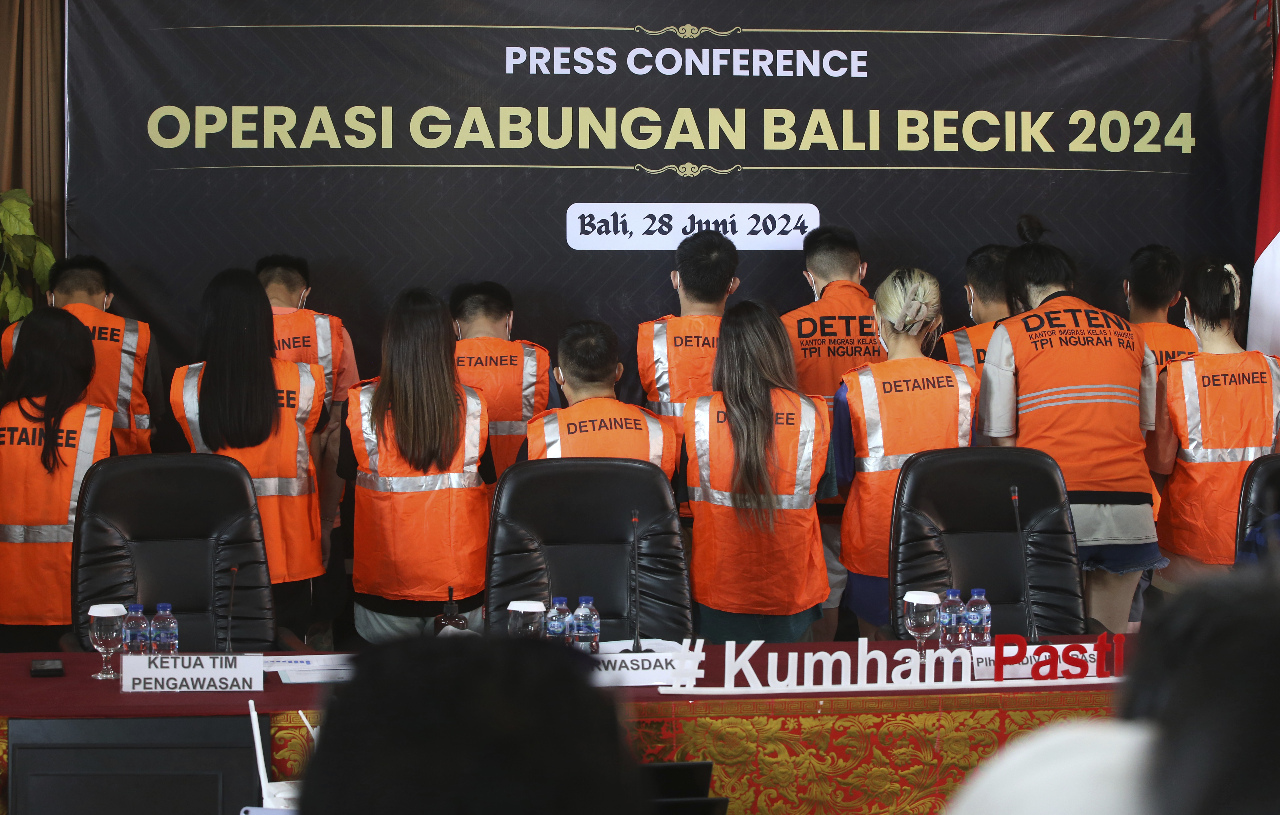 103 Taïwanais arrêtés en Indonésie pour cybercriminalité