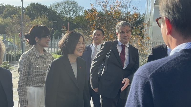 Tsai Ing-wen à l'Université Paris-Saclay pour promouvoir la coopération technologique et académique