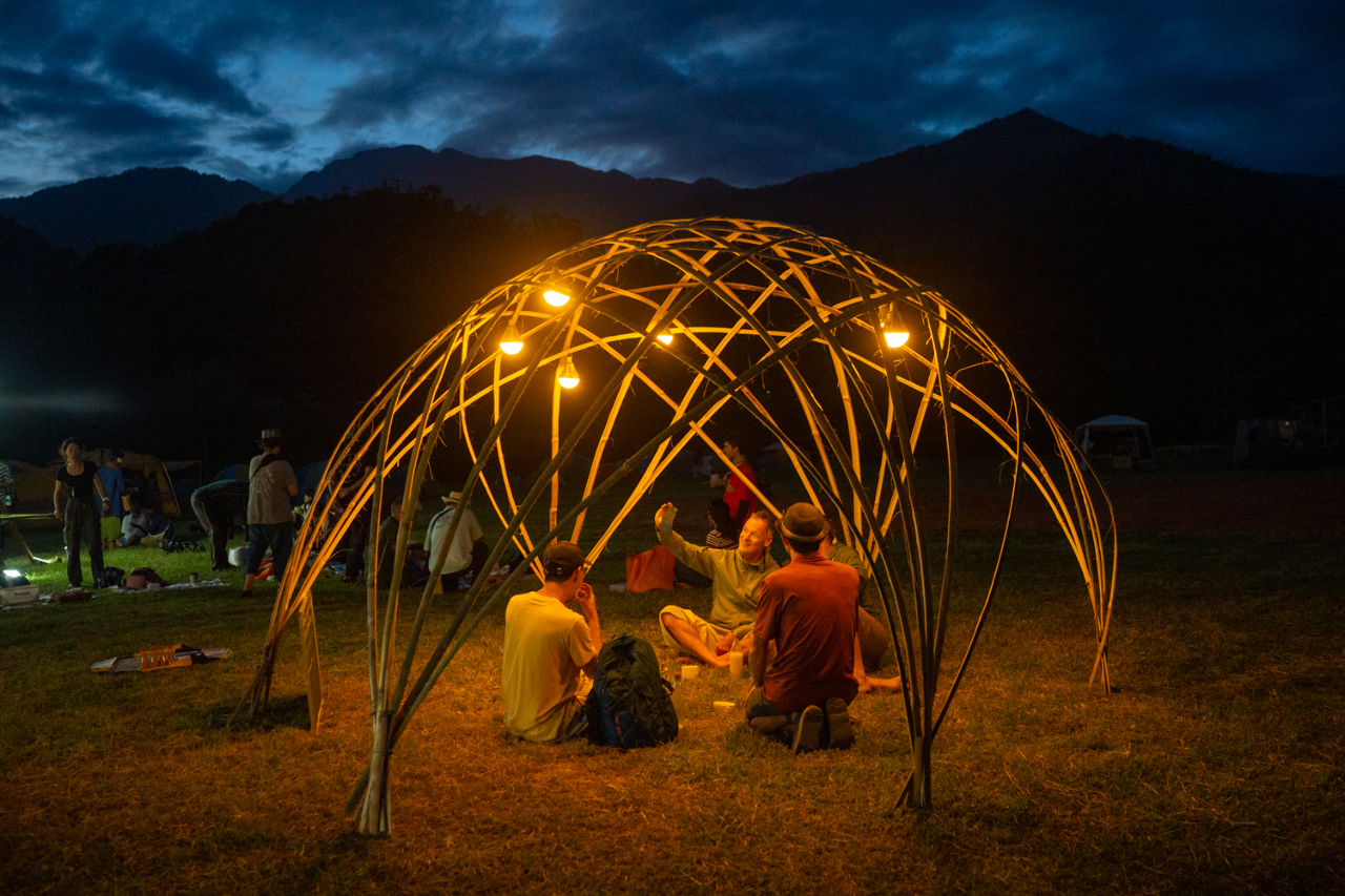 A la Convergence internationale de permaculture à Taromak, Taiwan, décembre 2024 (photo : Sasa)