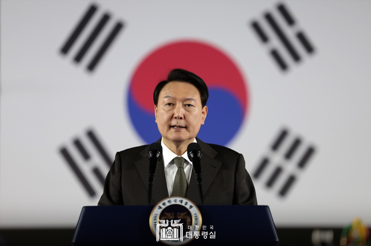Le président sud-coréen Yoon Suk-yeol (Image : Bureau présidentiel de Corée du Sud)