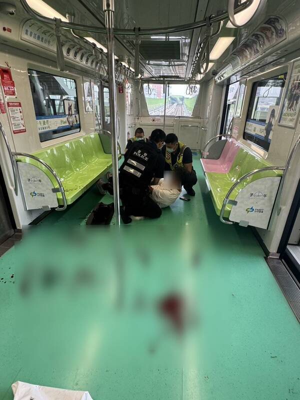 L'auteur de l'attaque au couteau dans le métro de Taichung condamné à 10 ans de prison