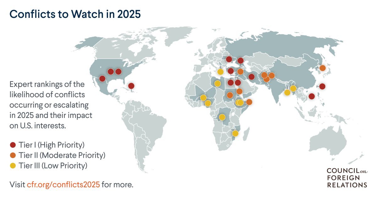 Think Tank : Risque modéré d'une guerre à fort impact entre les deux rives en 2025