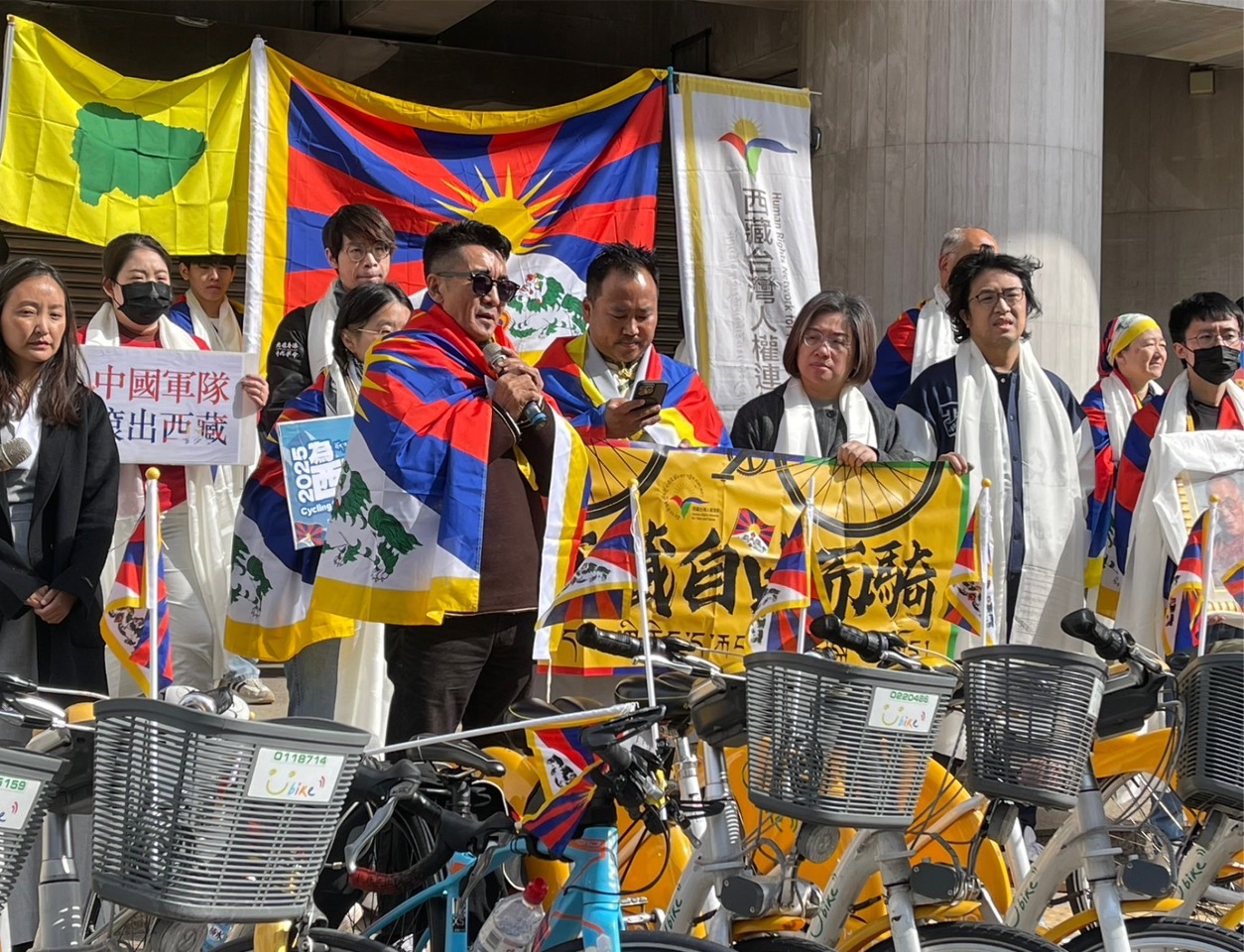 Les cyclistes pour un Tibet libre vont sillonner Taïwan pour sensibiliser le grand public