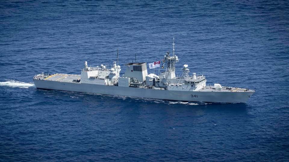La Défense confirme le passage d’un navire militaire canadien dans le détroit de Taïwan