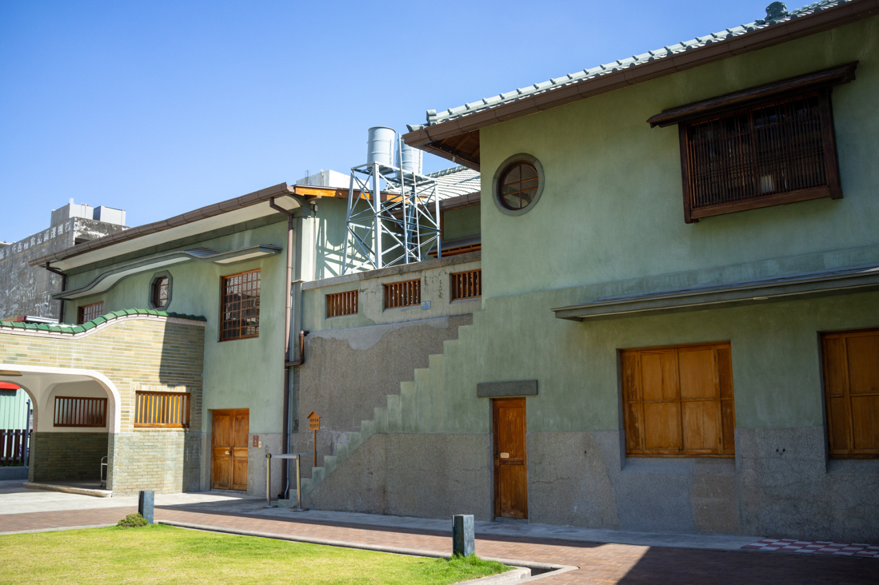 L'arrière de la maison Xiaoyao (qui était autrefois la façade) après rénovation à Kaohsiung (photo : Sasa)