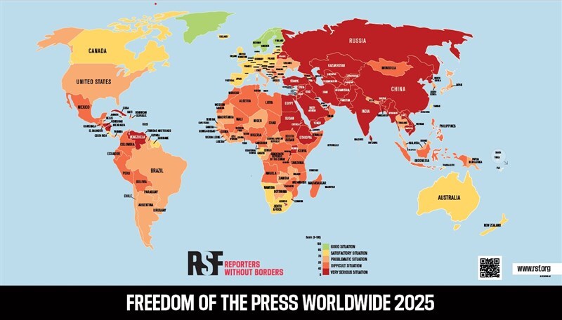 Liberté de la presse : la société civile internationale appelle à la préoccupation de tous