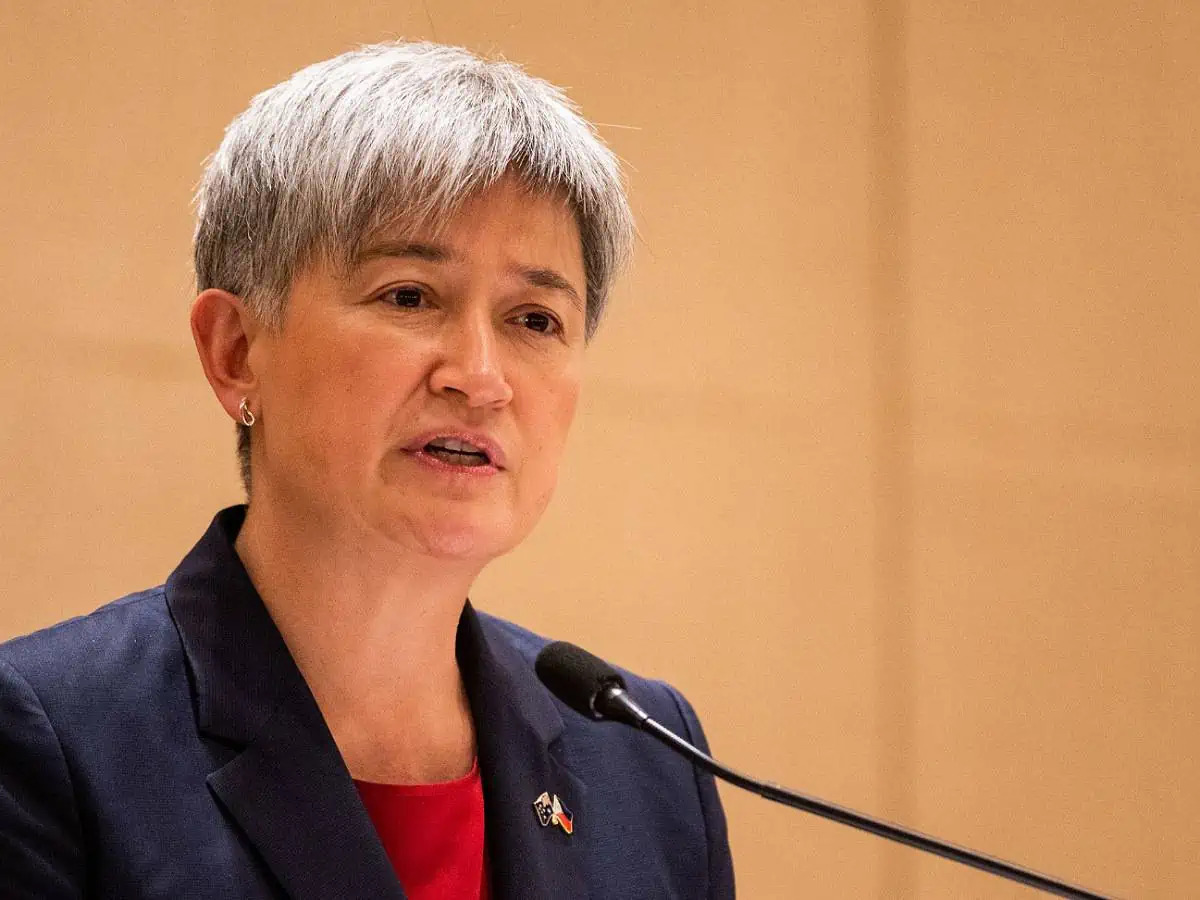 La ministre des Affaires étrangères australienne Penny Wong (Image : Reuters)