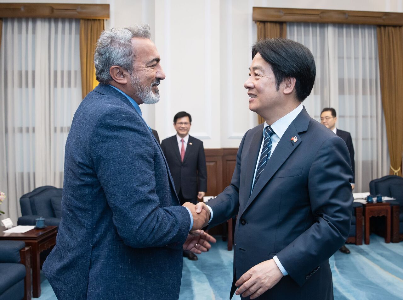Le président Lai Ching-te reçoit une délégation parlementaire américaine